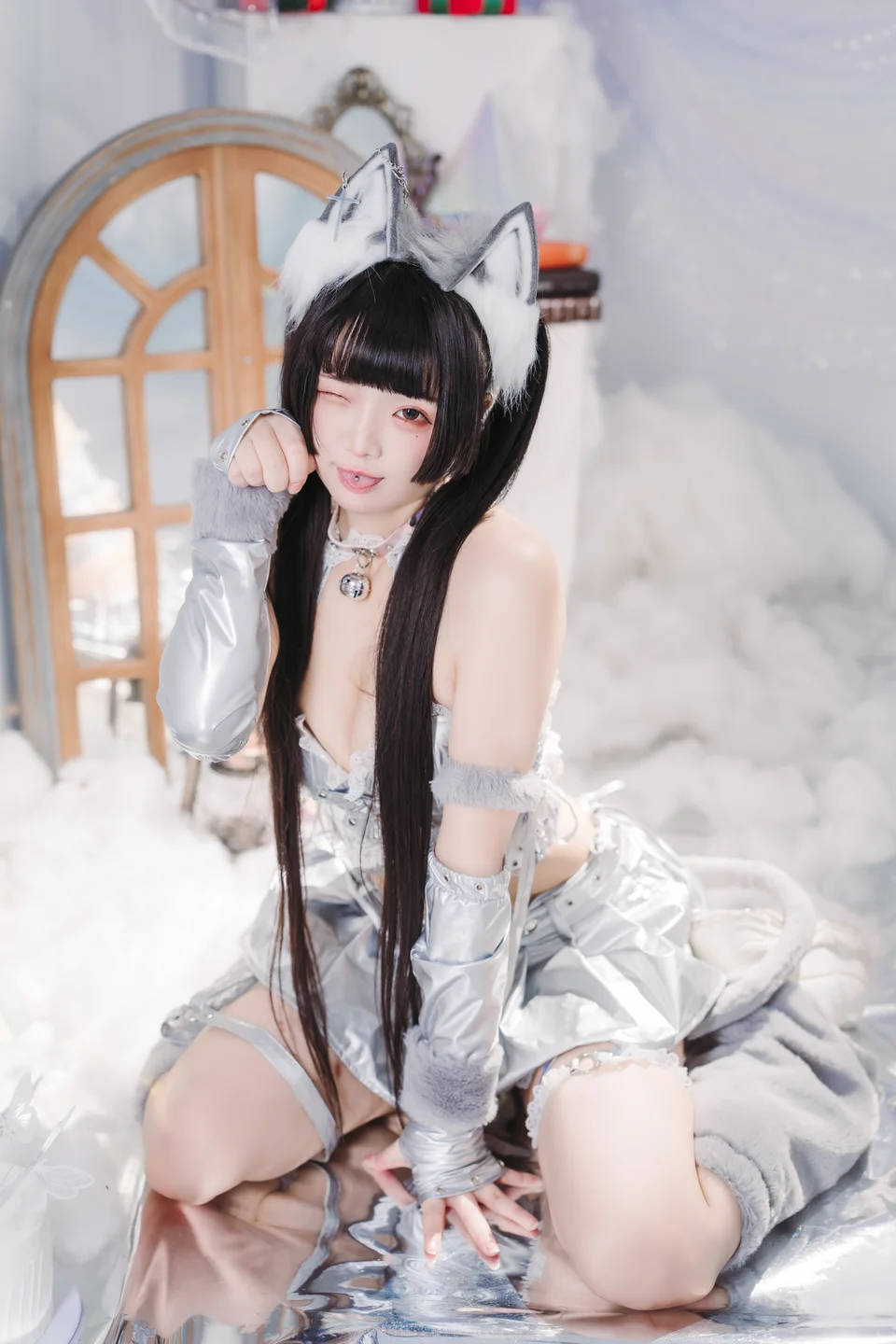 落落Raku - No.058 Malymoon銀狐 [19P-328MB] tg@simisebaisi 【丝足阁】010.webp